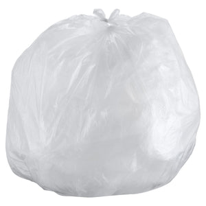 Inteplast, 56 gallon, 43x48, 16 mic., Natural Trash Bags – Brighton  Cleaning Supplies
