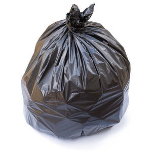 FitzAll, 55-60 Gallon, 43x58, 1.5 mil, Black Trash Bags – Brighton Cleaning  Supplies