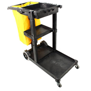 IMPACT Janitor's Cart with 25 Gallon Vinyl Bag